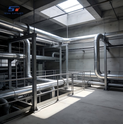 Aplicaciones del acero galvanizado resistente a la corrosión en instalaciones industriales