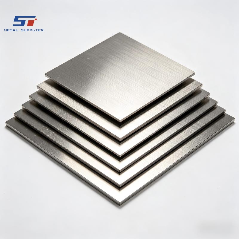 Brushed Stainless Steel Plate