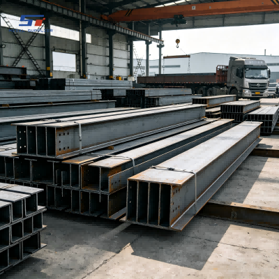 Suministro de estructuras de acero al carbono para la construcción industrial.