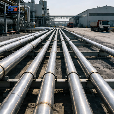 Proyecto de oleoducto de gran envergadura: Soluciones integradas de materiales metálicos de Shengtao Metal