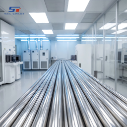 Solución de tuberías de acero inoxidable de precisión para una sala limpia de semiconductores.