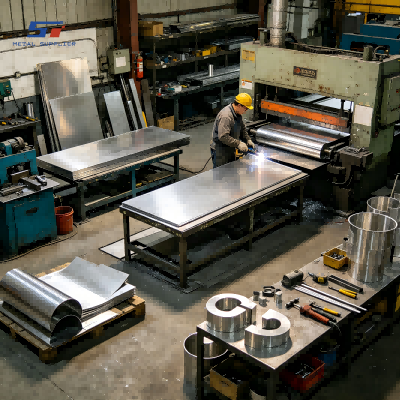 Maximización de la eficiencia industrial mediante la fabricación integral de acero inoxidable.