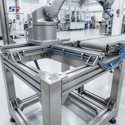 Tendencias emergentes en componentes modulares de acero inoxidable para la automatización industrial.