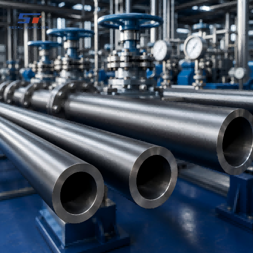 Cómo especificar tuberías de acero sin costura para sistemas industriales de alta presión.